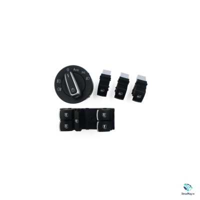 Set Butoane Crom pentru Volkswagen foto