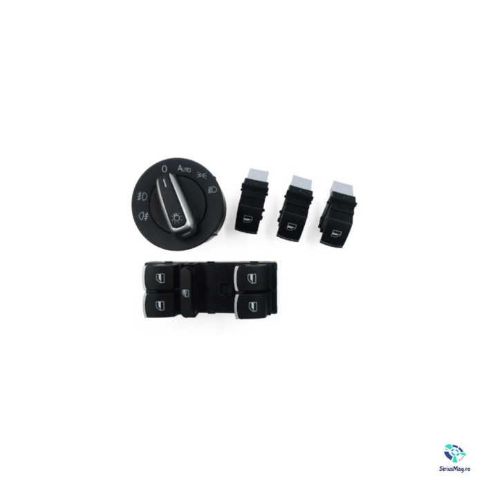 Set Butoane Crom pentru Volkswagen