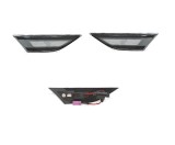 Set lampa semnalizare laterala Porsche 718 Boxster, 2016-; 911, 2014-2016; Boxster, 2012-2016; Cayman, 2012-2014, LED; transparent; Tuning,
