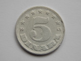 5 DINARI 1953 IUGOSLAVIA, Europa