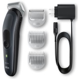 Aparat de tuns BG3350, Braun, Tehnologie SkinShield, Gri/Negru