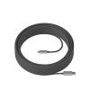 Cablu USB - USB Type-C, 10m, Logitech Strong USB 2.0/3.1