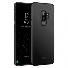 Husa MSVII Neagra Folie Sticla 3D Pentru Samsung Galaxy S9 Plus G965 foto