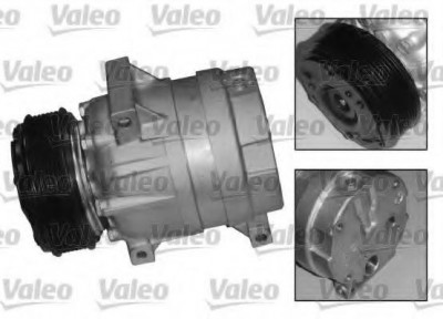 Compresor clima / aer conditionat OPEL MOVANO platou / sasiu (U9, E9) (1998 - 2010) VALEO 699861 foto