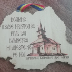 M3 C3 - Magnet frigider - tematica turism - Manastirea Oasa - Romania 46