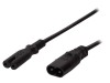 Cablu Alimentare IEC C7-C8 2m Negru, Logilink
