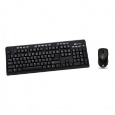 Kit Tastatura + Mouse Serioux SRX-MKM5500, Wired, USB, Taste Numerice, 16 Taste programabile, 800 DPi, Senzor Optic, Negru