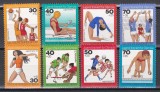 Germania 1976 - Sport pentru Tineret, 2 serii, MNH, Nestampilat