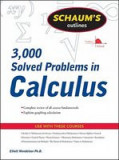 Schaum&#039;s Outline of 3000 Solved Problems in Calculus