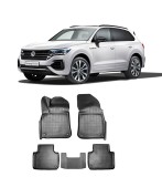 Cumpara ieftin Set covorase auto cauciuc VOLKSWAGEN TOUAREG III 3D (2018 - 2021) - 5 buc