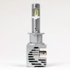 Set 2 Becuri LED Auto H1, 55W, 12000lm, 6500K, 12-24V, Alb Rece, Ventilator, Aprindere Rapida