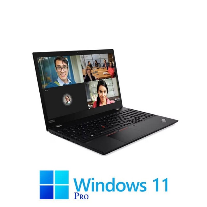 Laptopuri Lenovo T15 Gen 1, Quad Core i5-10210U, 16GB DDR4, FHD IPS, Win 11 Pro