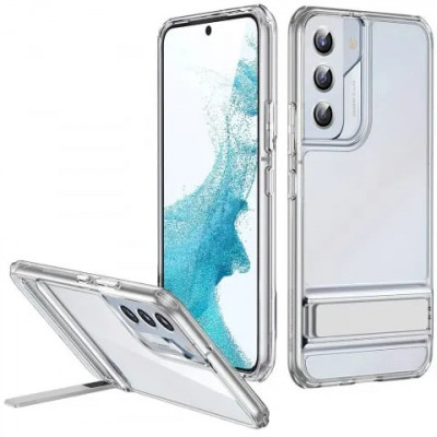 Husa antisoc Samsung Galaxy S22 Plus 5G ESR Air Shield Boost Kickstand Transparenta foto