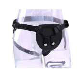 Ham Strap-On Basic Harness Reglabil Negru 3 Inele Silicon Incluse, Chisa Novelties