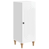 vidaXL Bufet Alb foarte lucios 33 x 34,5 x 90 cm Lemn prelucrat 894139