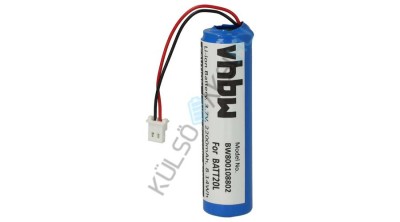 Baterie radio VHBW DAB de &amp;icirc;nlocuire pentru BATT20L - 2200 mAh 3,7 V Li-Ion foto