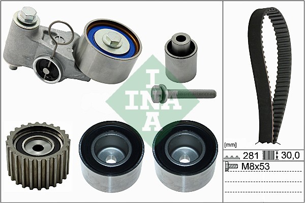 INA 530 0563 10 Set curea de distributie