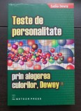 Teste de personalitate prin alegerea culorilor, Dewey - Sadka Dewey
