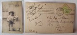 Fotografie tip Carte Postala, circulata - timbrata, veche, datata 1 iunie 1911