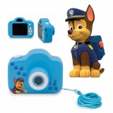 Aparat Foto Digital Pentru Copii PATRULA Catelusilor CHASE, VGA, 720p, 1080p, slot 32Gb, Albastru