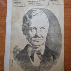 revista "HOTUL" august 1887-articole george barit,b.p. hasdeu