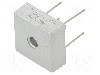 Punte redresoare, 35A, 200V, capsula MB-25W, DC COMPONENTS - MB352W