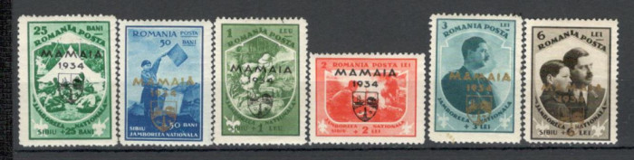 Romania.1934 Jamboreea nationala Mamaia-supr. XR.52