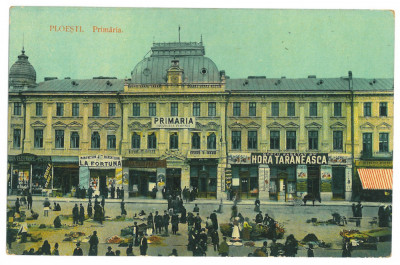 983 - PLOIESTI, Market, Romania - old postcard - unused foto