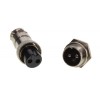 Conector Aviator 2 Pini Mama-Tata Metalic elSales ELS-CA2P Microfon Statie Radio Auto Echipament Medical Audio-Video