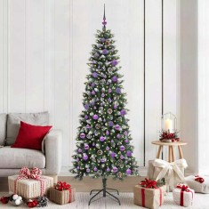 vidaXL Brad de Crăciun artificial cu 300 LED Verde 86 x 86 x 210 cm 3395838