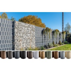 Banda orizontala pentru gard bordurat balcon, din polietilena