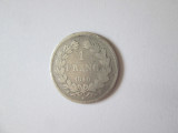 Rara! Franta 1 Franc 1840 A(Paris) argint Louis Philippe I