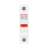 Separator cu fuzibil Sinotimer STPV-32DX, 32 A, 1P, pentru sigurante 10 x 38 mm