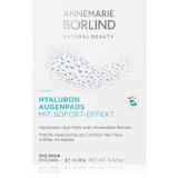 ANNEMARIE B&Ouml;RLIND EYES &amp; LIPS Eye Pads mască hialuronică hidratantă, pentru zona ochilor 6x2 buc