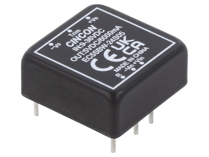 Convertor DC/DC 30W 9-36V la 5V 6A