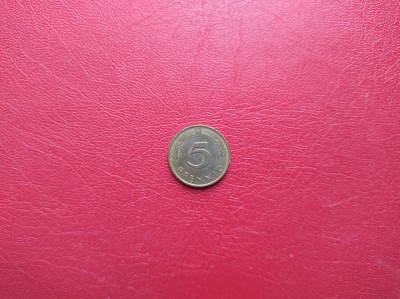 GERMANIA - 5 PFENNIG 1991 foto