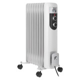 Calorifer Electric cu Ulei Teesa, 2000W, 9 Elemente, Termostat, Protectie Supraincalzire