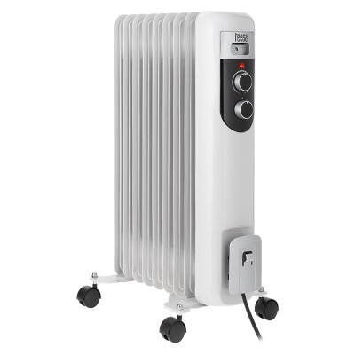 Calorifer Radiator Electric cu Ulei Teesa, 9 Elementi, Putere 2000W foto