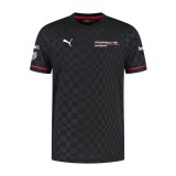 Porsche Motorsport tricou de bărbați official Teamline Replica black 2025 - M