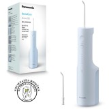 Irigator bucal Panasonic EW-DJ26-A303, aprox. 590kPa presiune apa, 5 trepte de presiune, portabil, 2duze incluse, Capacitate rezervor 200ml, Albastru