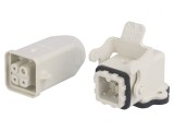 Conector HDC Tată-Mamă 4+3 Pin M20 3A, MOLEX