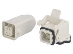 Conector HDC Tată-Mamă 4+3 Pin M20 3A