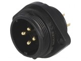 Soclu Tată SP21 4 PIN IP68 30A 500V 4mm2