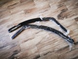 Paravanturi Fata Mercedes Viano 2004-2014, Set 2 Buc, Aerodinamice, Negru Transparent, Montaj Cheder + Cleme