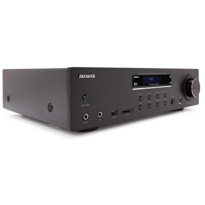 AIWA 120 W RMS STEREO AMPLIFIER with BLUETOOTH Black foto