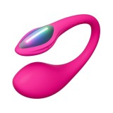 Vibrator LOVENSE Lush Mini, pentru stimularea clitorisului și punctului G, control prin aplicație, p&acirc;nă la 7000 vibrații / minut, roz