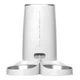 Hrănitoare automată pentru animale Rojeco 4L Versiunea cu buton (bol dublu) PTM-003 dual