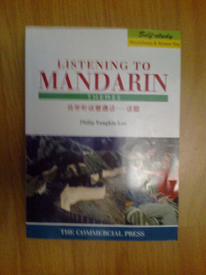 e0d Listening to mandarin - Philip Yungkin Lee foto