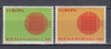 SAN MARINO 1970 EUROPA CEPT SERIE MNH, Nestampilat