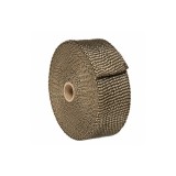 Banda termica termoizolanta Titanium galerii evacuare tobe esapament auto moto 1000&deg;C 5cm x 12m Cod: RAZ945